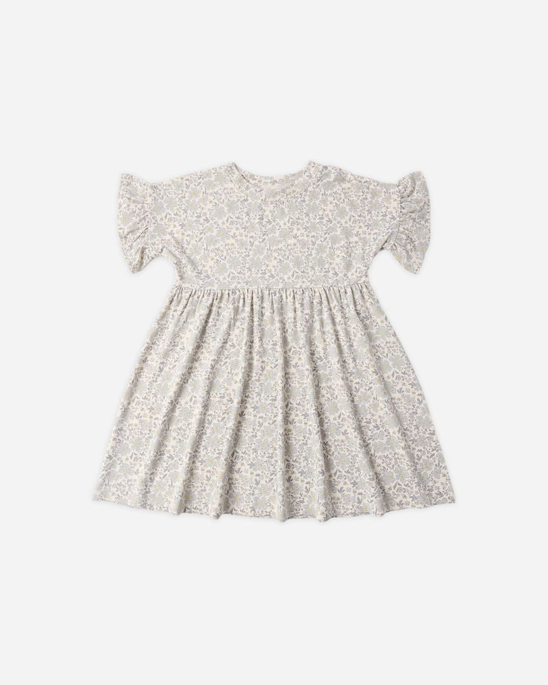 Babydoll Dress || Blue Meadow by Rylee + Cru