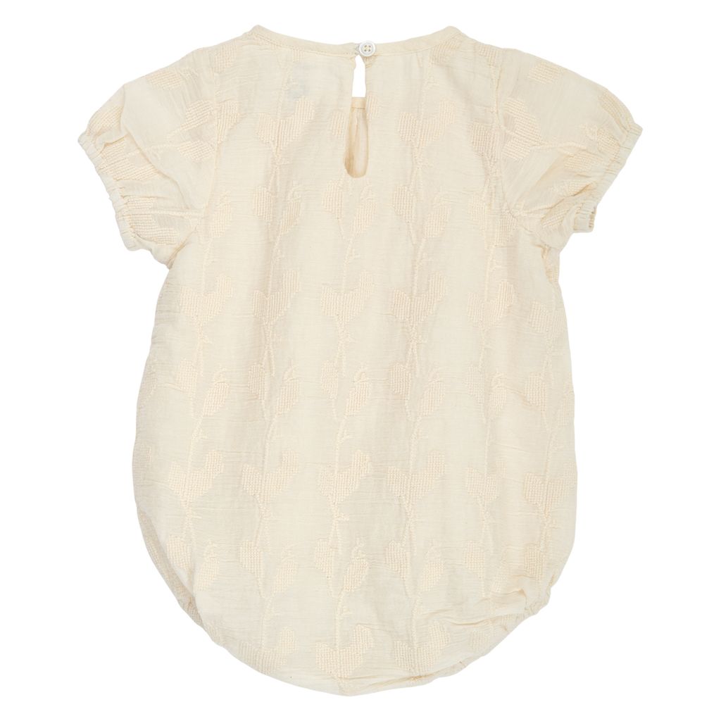 Poetry Short Sleeve Bodysuit- Natural by Musli