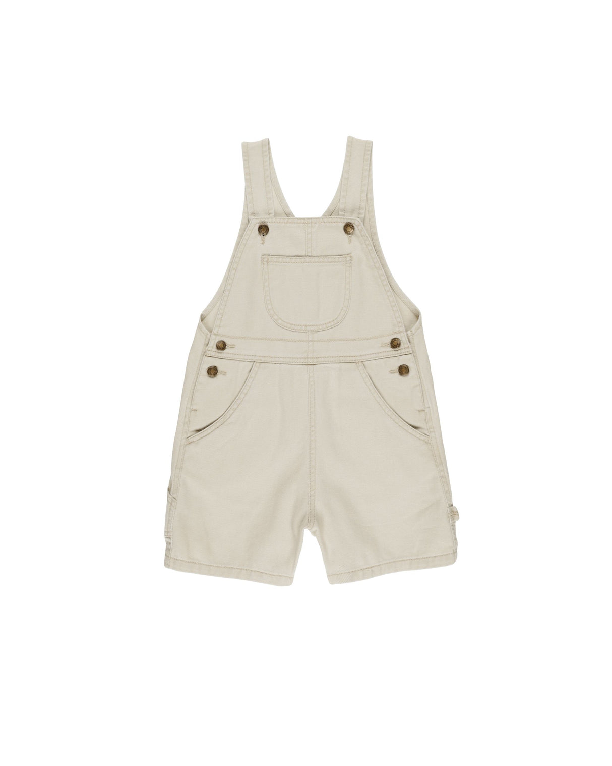 Denim Shortalls || Stone by Rylee + Cru
