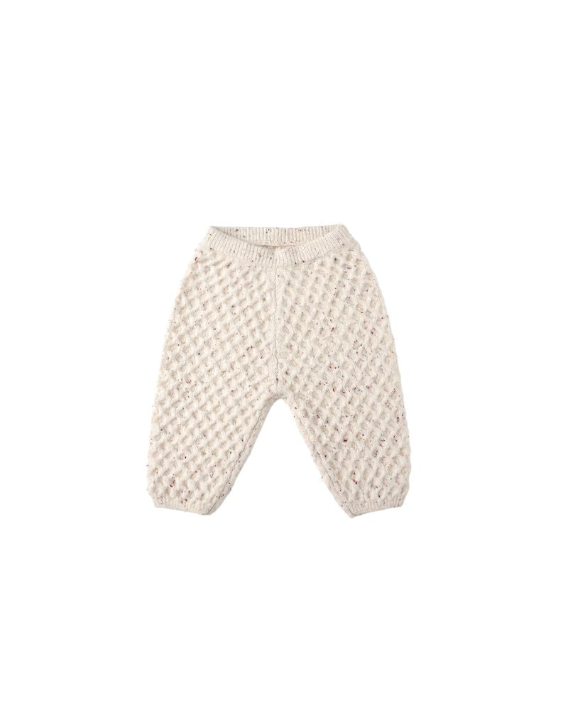 Knit Pant || Natural Speckled by Rylee + Cru
