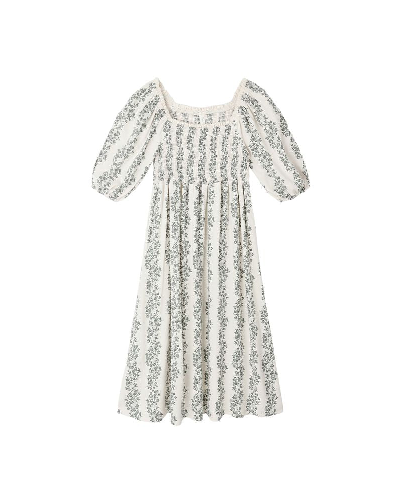 Della Dress || Green Vines by Rylee + Cru