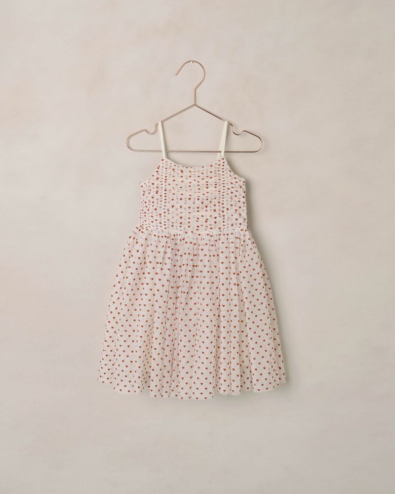 Witley Dress | Red Hearts by Noralee