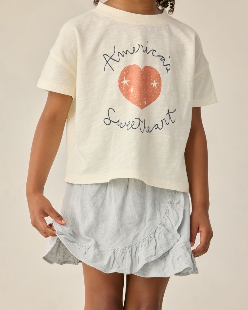 Boxy Tee || Americas Sweetheart by Rylee + Cru
