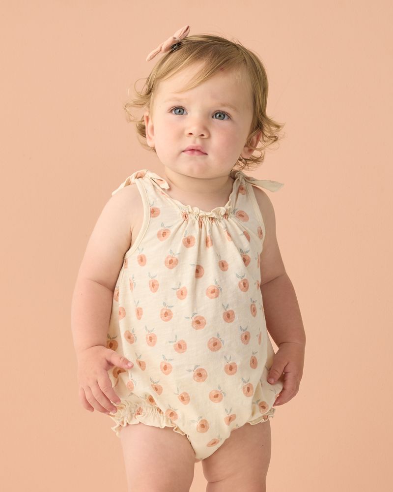 Shoulder Tie Bubble || Peaches by Rylee + Cru