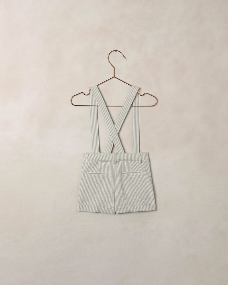 Suspender Short | Sky Stripe by Noralee