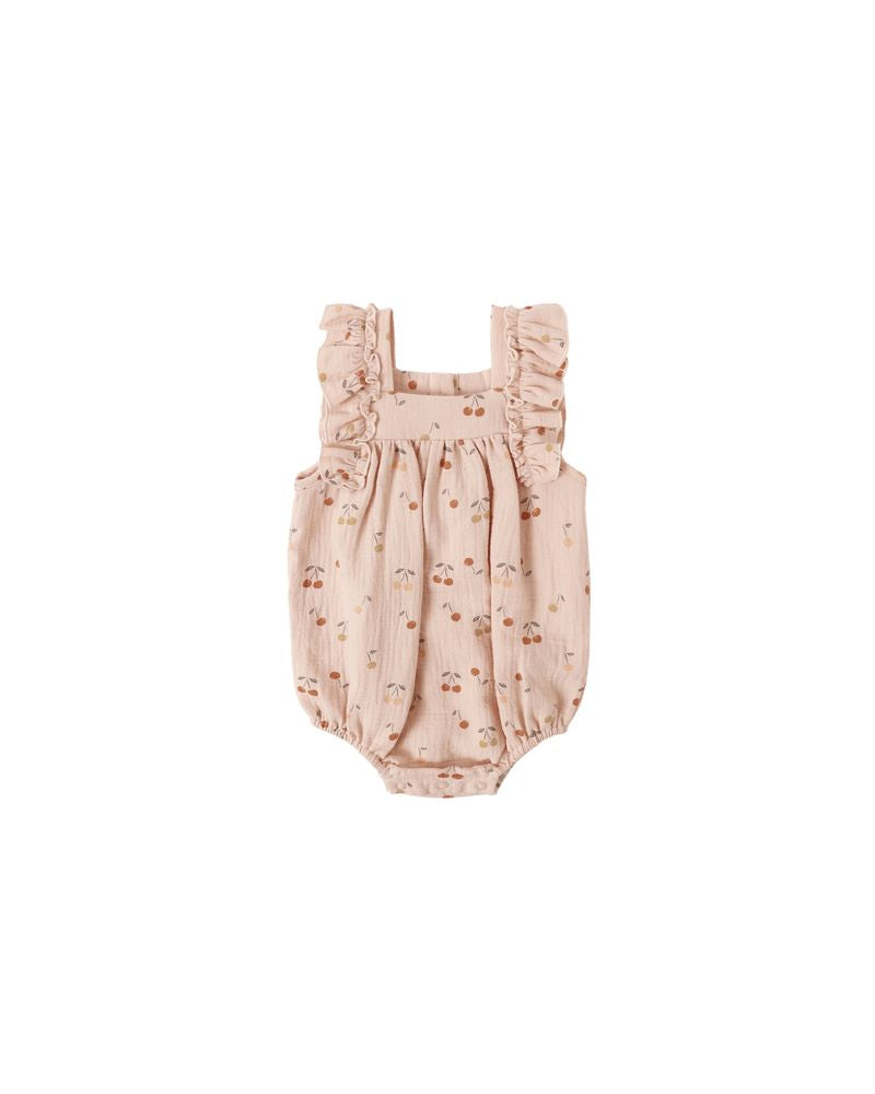 Maya Romper || Cherries by Quincy Mae