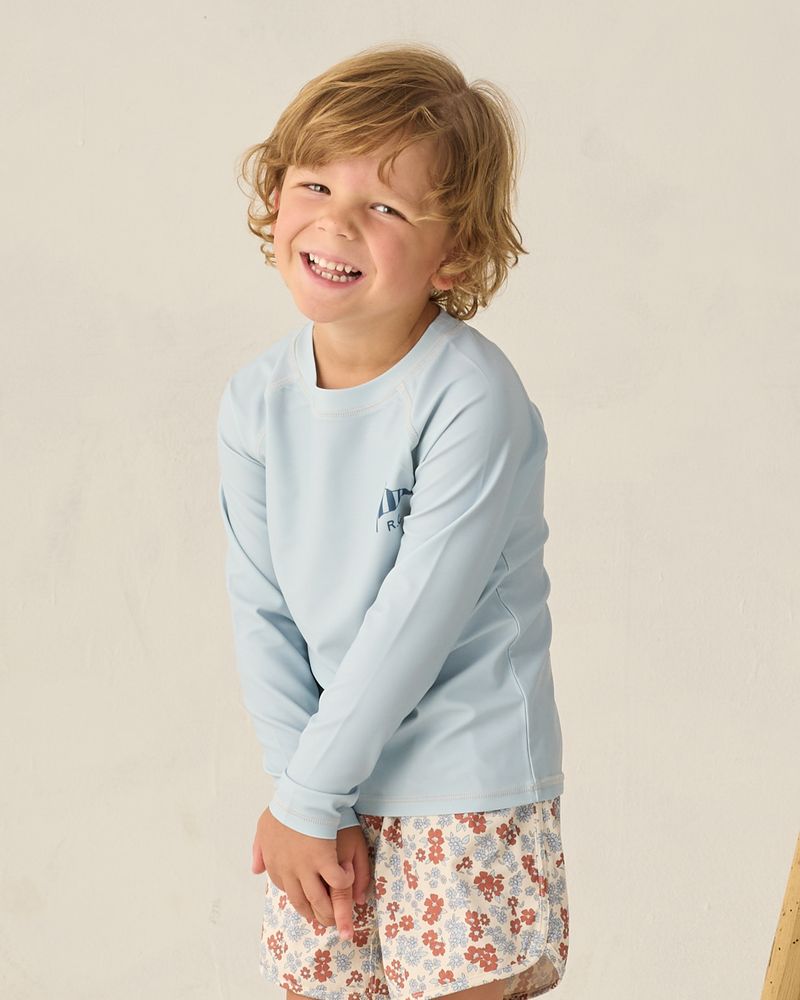 Long Sleeve Rashguard || Light Blue by Rylee + Cru