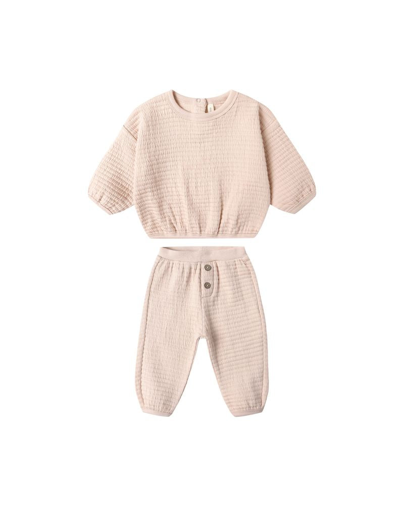Textured Sweat Set || Antique by Quincy Mae