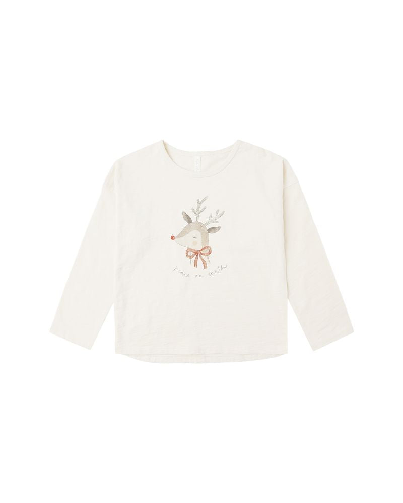 Long Sleeve Tee || Peace On Earth by Rylee + Cru