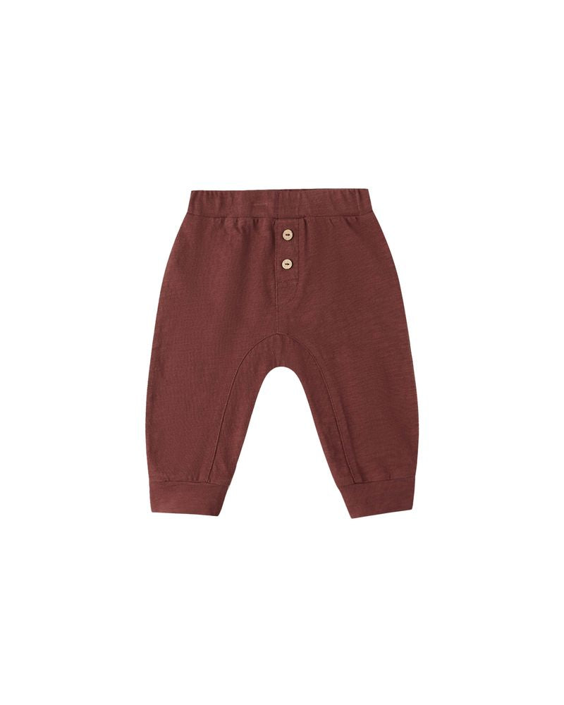 Baby Cru Pant || Burgundy by Rylee + Cru