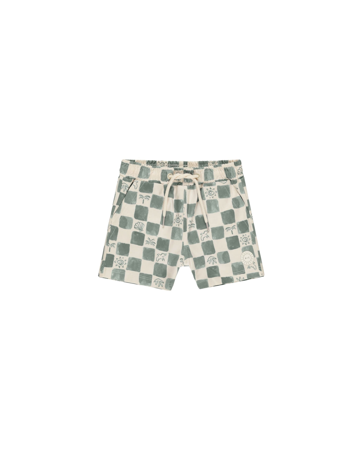 Boardshort || Coastal Check by Rylee + Cru