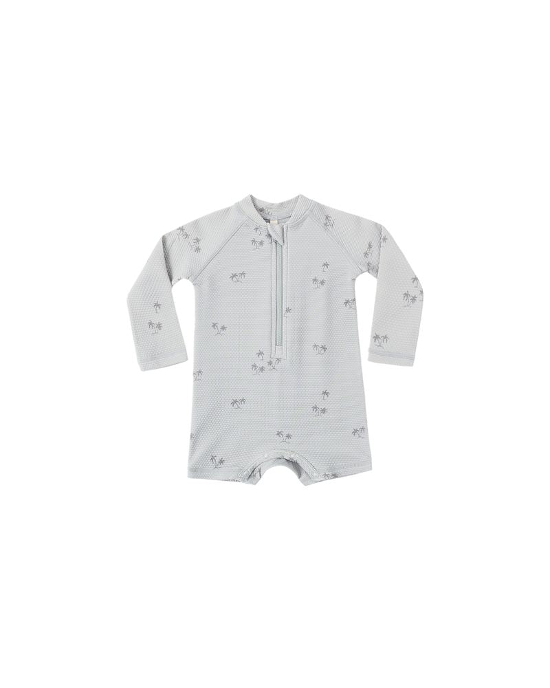 Long Sleeve One-Piece Rashguard || Palm by Quincy Mae