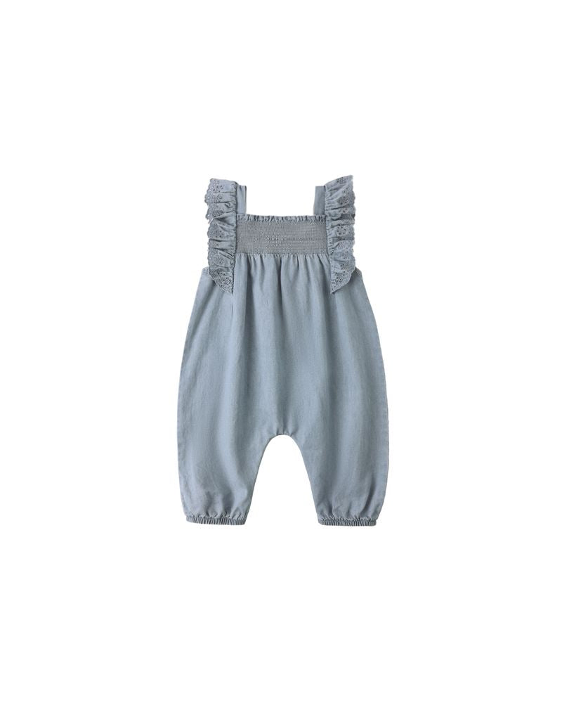 Nova Romper || Chambray by Quincy Mae