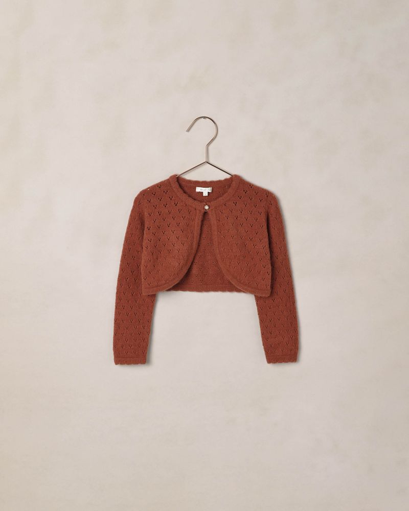 Bolero Sweater | Red by Noralee