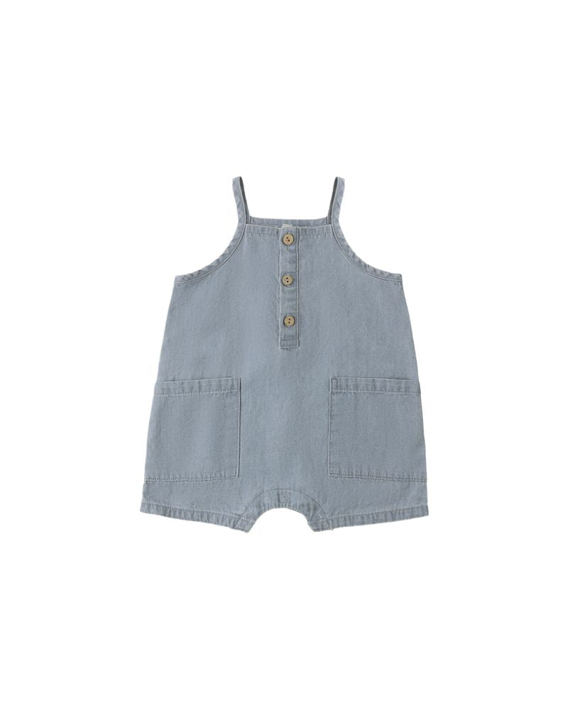 Oakley Romper || Chambray by Quincy Mae