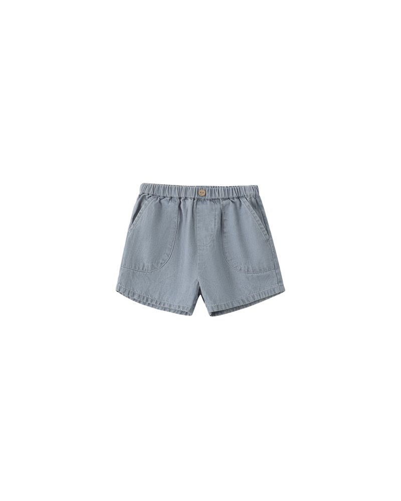 Utility Short || Chambray by Quincy Mae
