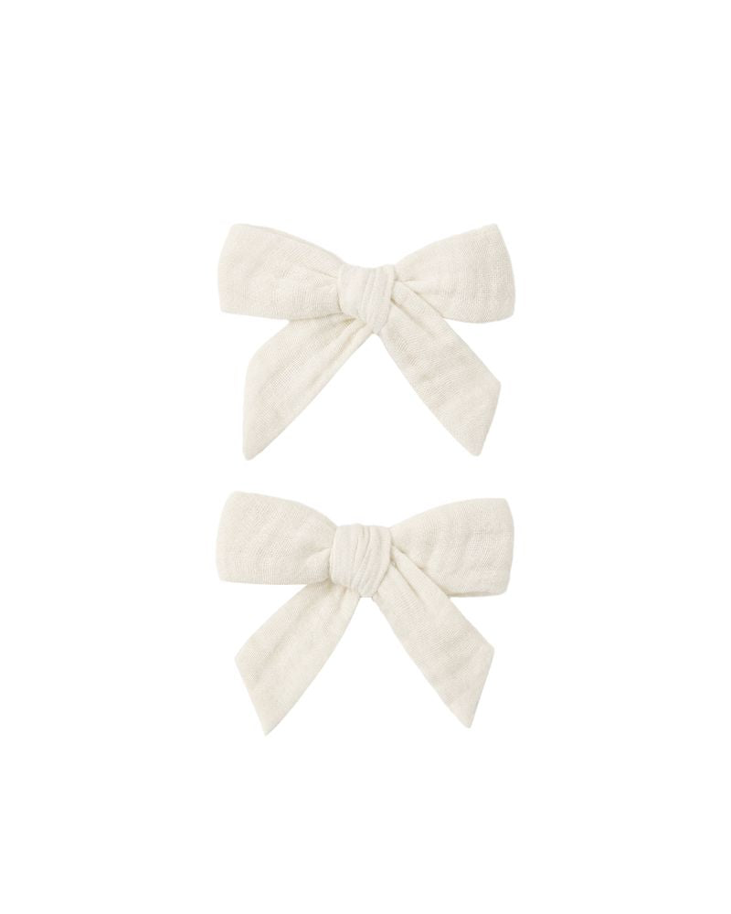Bows, Set Of 2 || Natural by Rylee + Cru