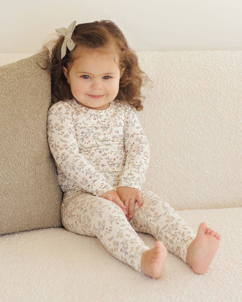 Bamboo Pajama Set || Woodland by Quincy Mae