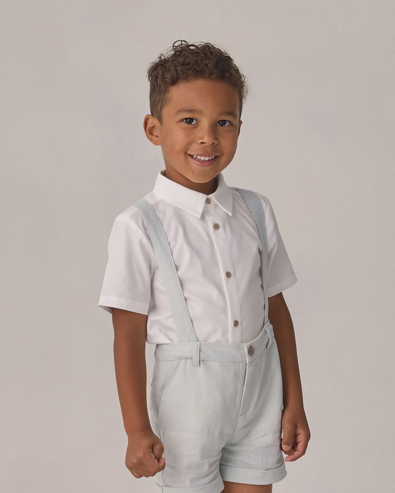 Suspender Short | Mist by Noralee