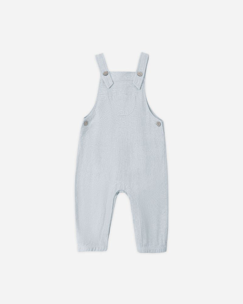 Baby Overall || Heathered Light Blue by Rylee + Cru