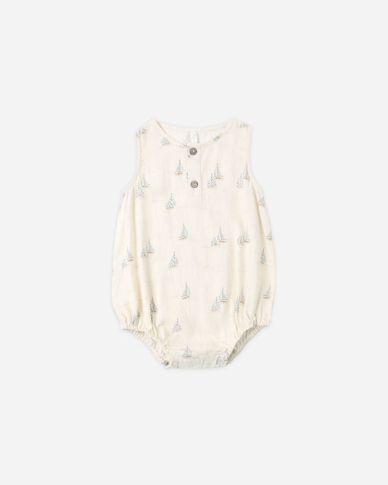 Beau Romper || Sail by Rylee + Cru