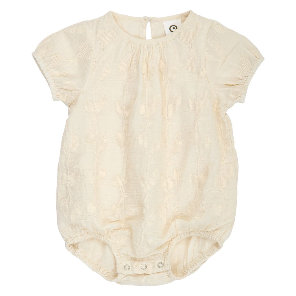 Poetry Short Sleeve Bodysuit- Natural by Musli