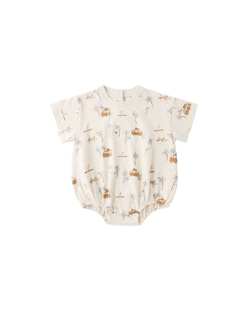 Relaxed Bubble Romper || Surf Town by Rylee + Cru