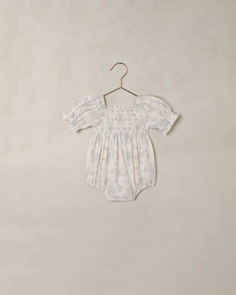 Hazel Romper | Mist English Rose by Noralee