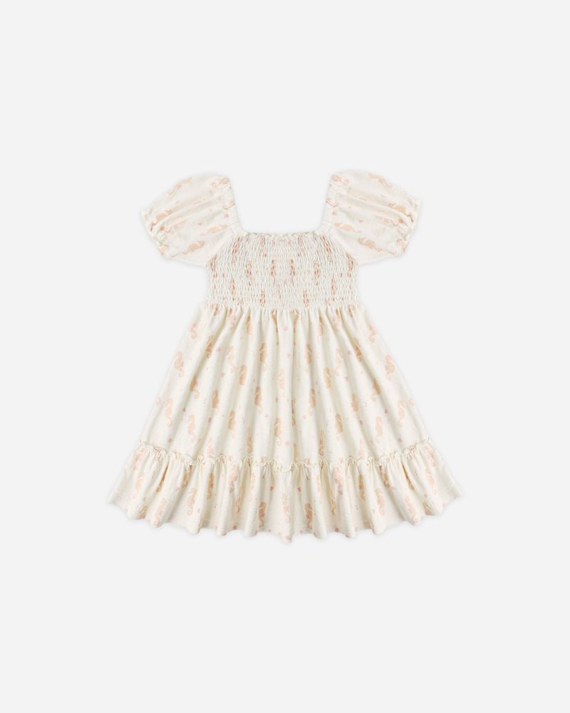 Sage Jersey Dress || Seahorses by Rylee + Cru