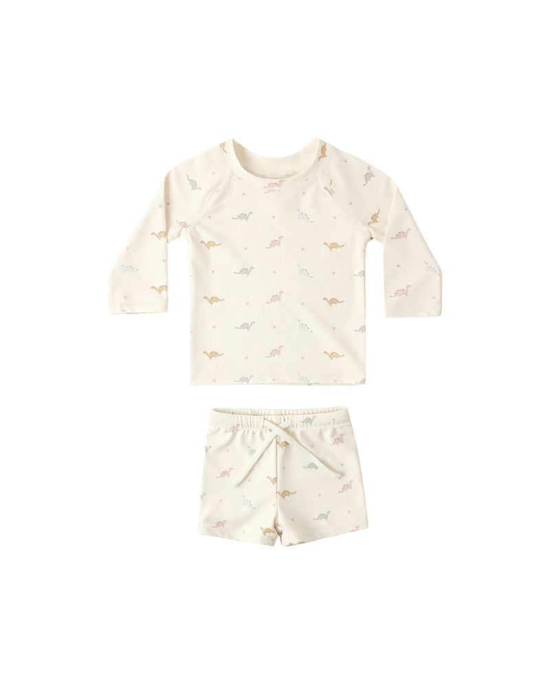 Finn Rashguard + Short Set || Dino by Quincy Mae