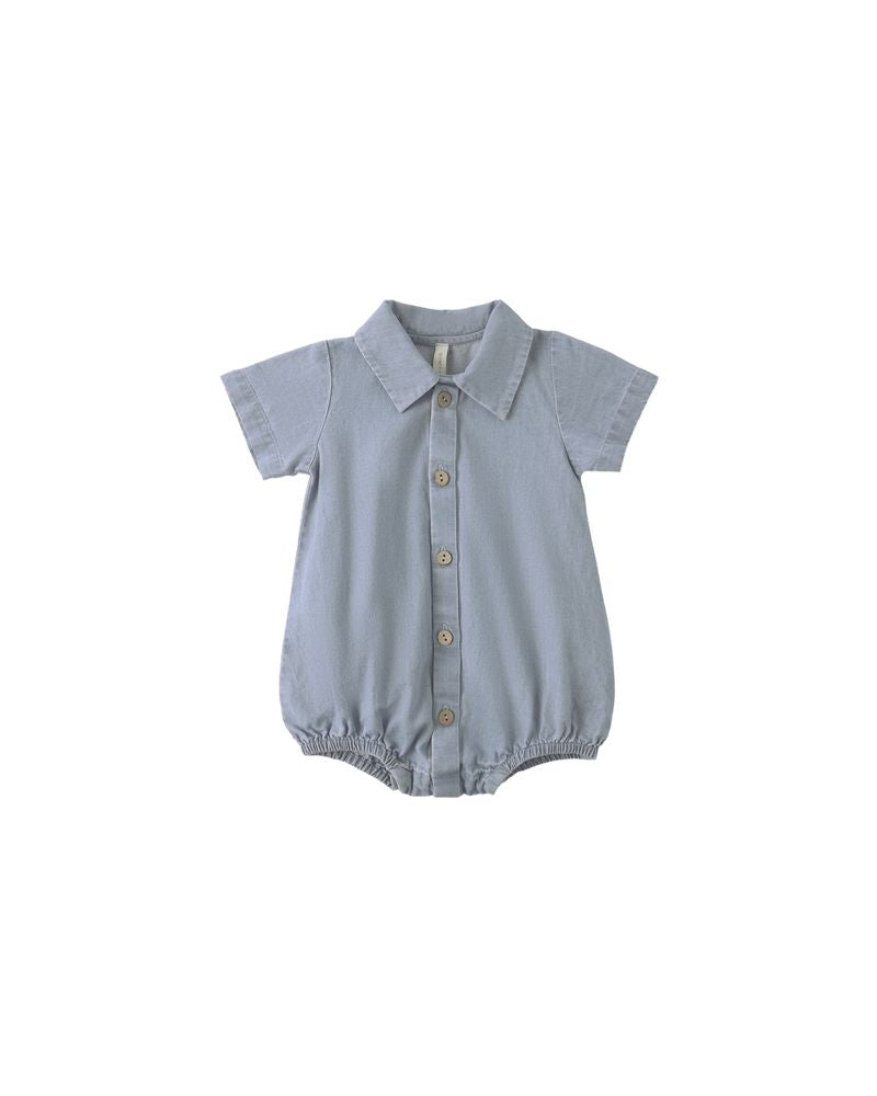 Matteo Romper || Chambray by Quincy Mae