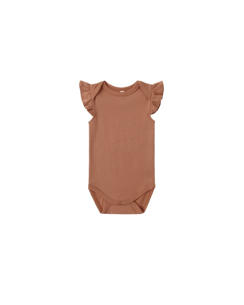 Flutter Sleeve Bodysuit || Poppy by Quincy Mae