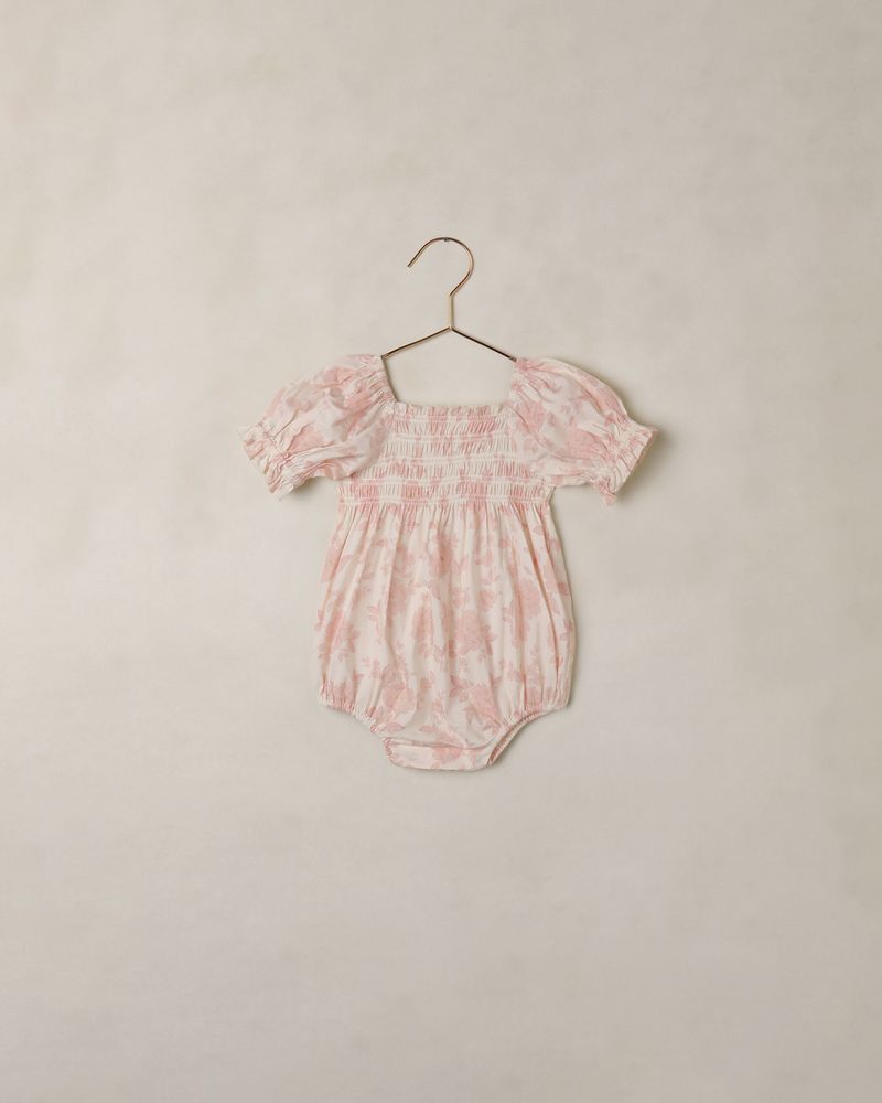 Hazel Romper | Blush English Rose by Noralee