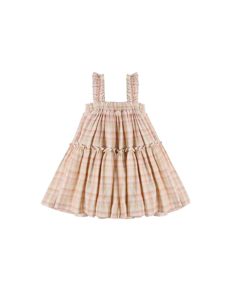 Cicily Dress || Summer Plaid by Rylee + Cru