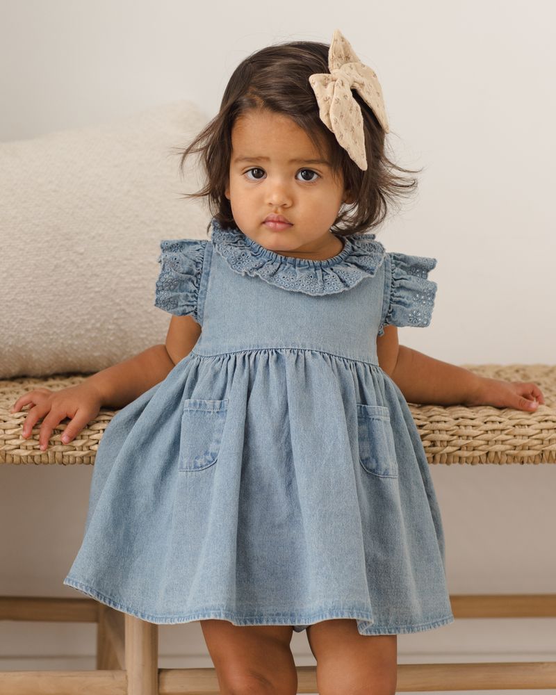 Sophie Dress || Chambray by Quincy Mae