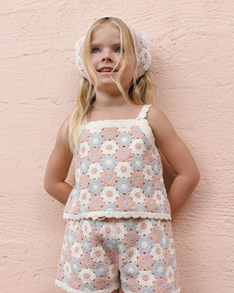 Lili Knit Set || Blue, Light Pink, Ivory by Rylee + Cru