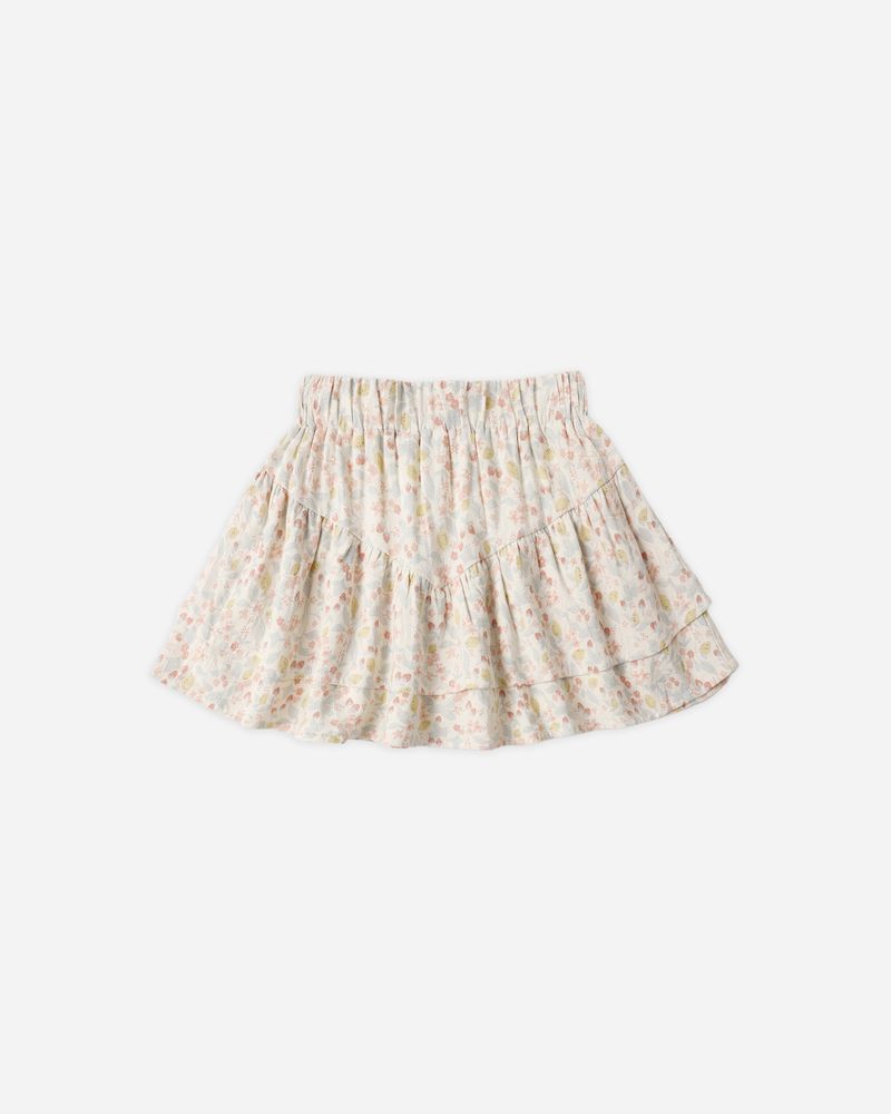 Tiered Mini Skirt || Summer Garden by Rylee + Cru