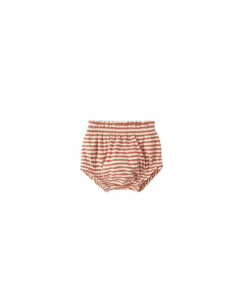 Gathered Bloomer || Poppy Stripe by Quincy Mae