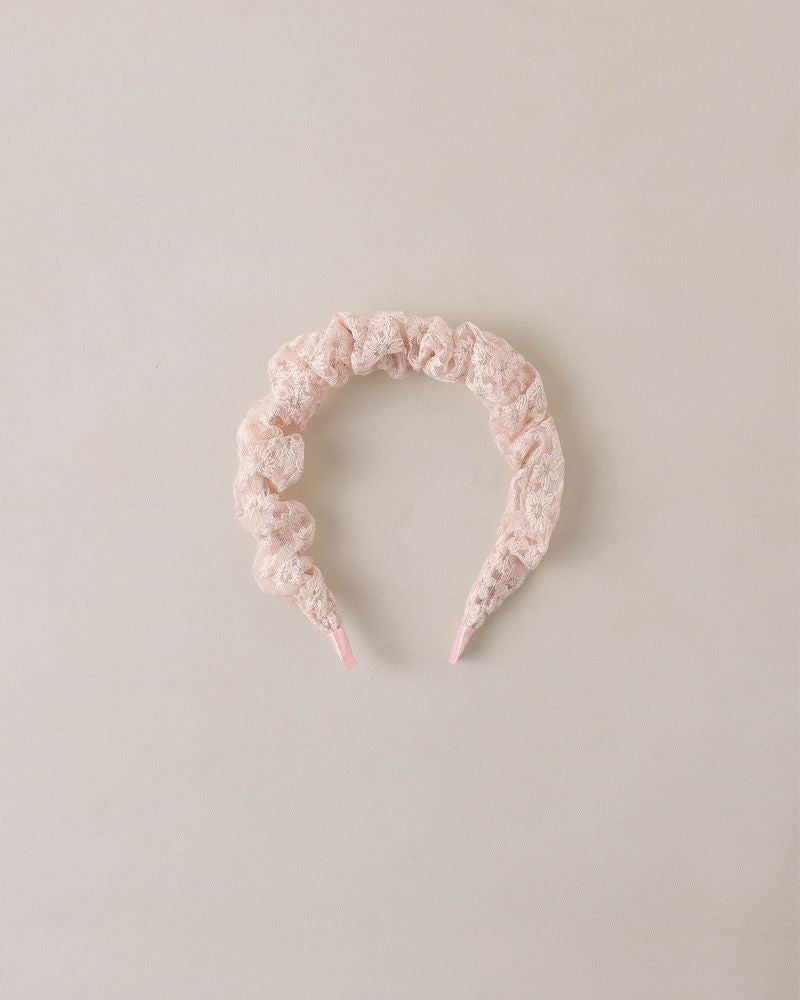Gathered Headband | Cotton Candy by Noralee