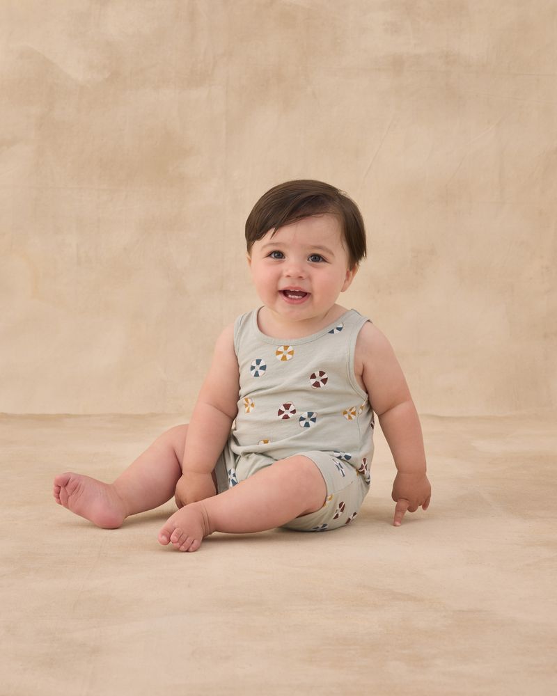 Sleeveless One-Piece || Floatie by Rylee + Cru