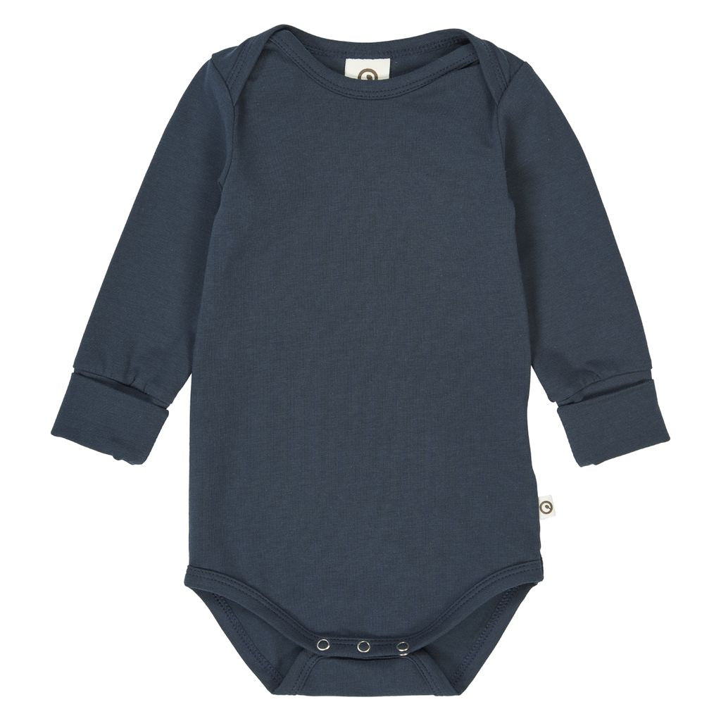 Cozy Me L/S Body- Night Blue by Musli