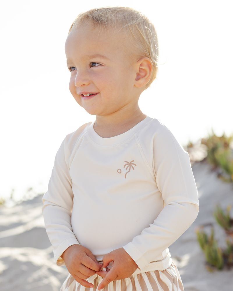 Rashguard || Natural by Quincy Mae