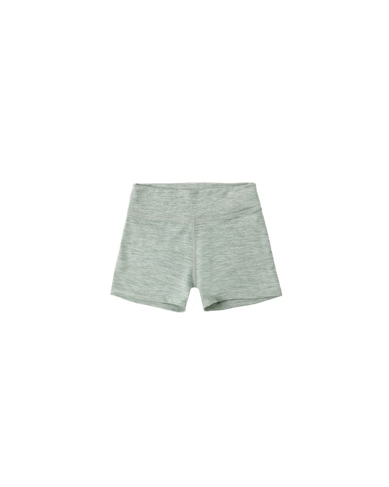 Shortie Short || Heathered Sea Green by Rylee + Cru