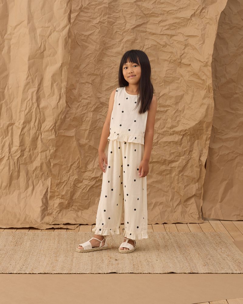 Wide Leg Pant || Polka Dot by Rylee + Cru