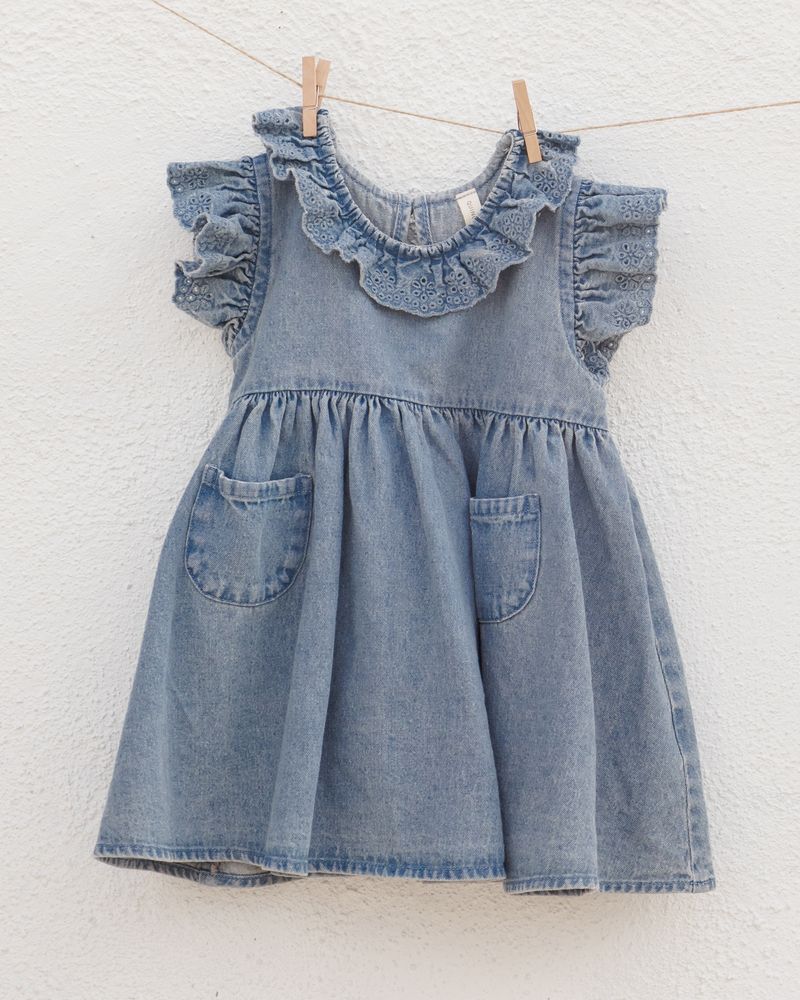 Sophie Dress || Chambray by Quincy Mae