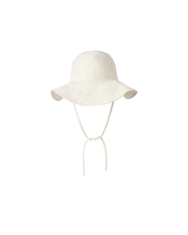 Floppy Sun Hat || Ivory by Rylee + Cru
