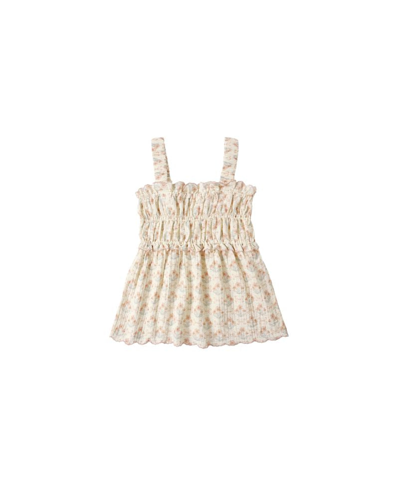 Smocked Tank || Blossom by Rylee + Cru