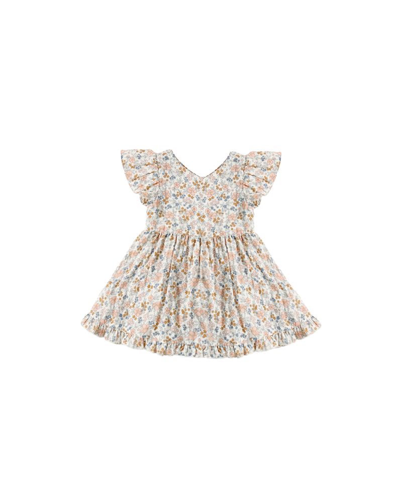 Lila Romper || Flower Field by Rylee + Cru
