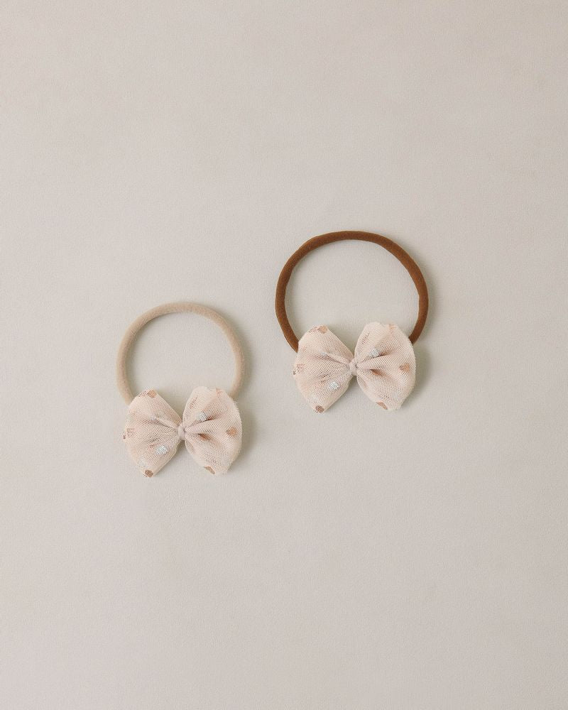 Flutter Tulle Headband | Rose Gold Hearts by Noralee