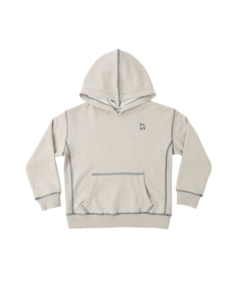 Coast Hoodie || Heathered Oatmeal by Rylee + Cru